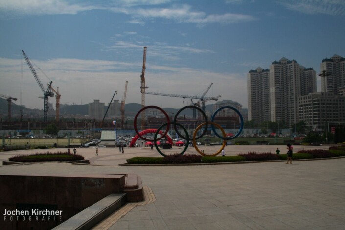Dalian Olympic Square - Canon EOS 350D - China, Dalian, Innenstadt, Reisen