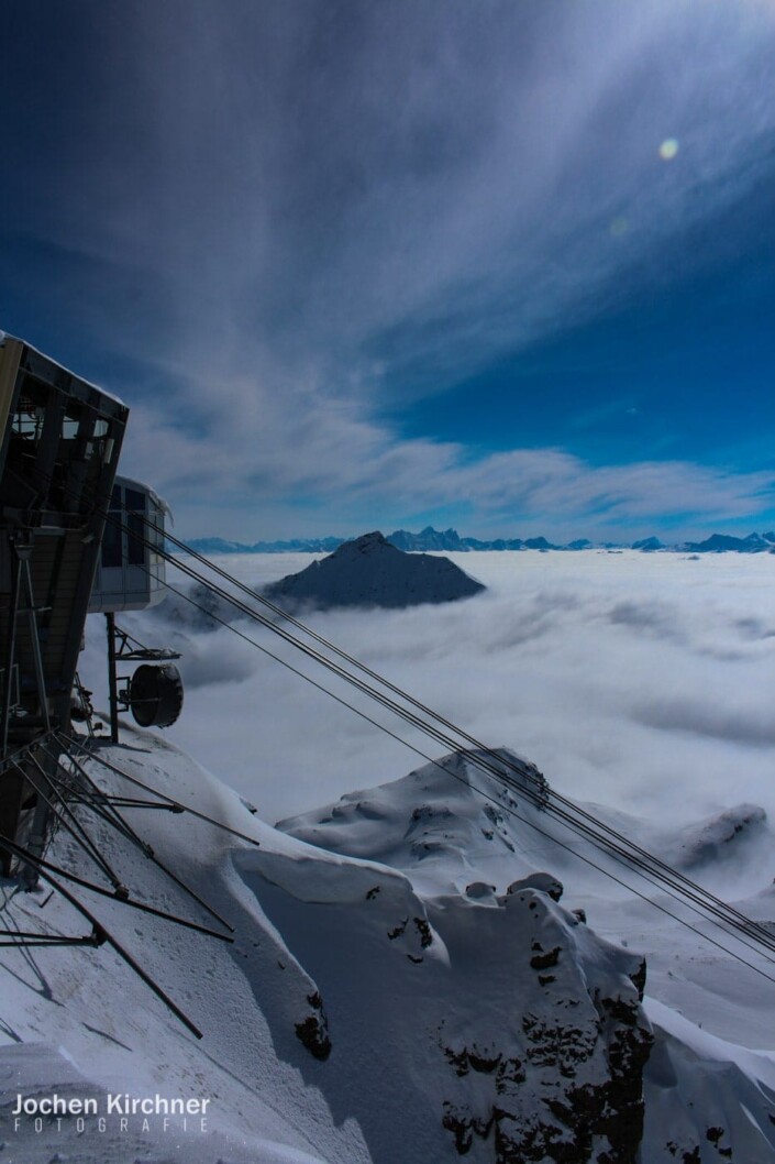 Über den Wolken - Canon EOS 700D - Alpen, Landschaft, Lenzerheide, Schweiz, Wolkenmeer